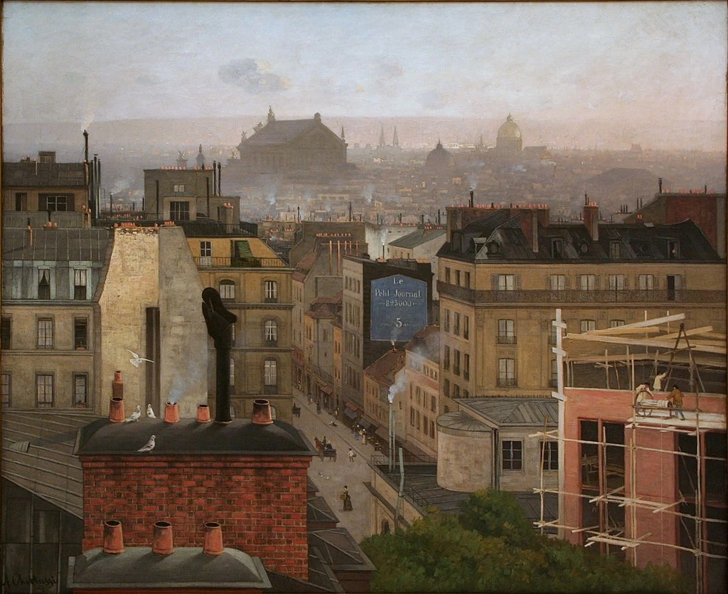 Parigi visto da Montmartre - Veletrzni Palace, Prague